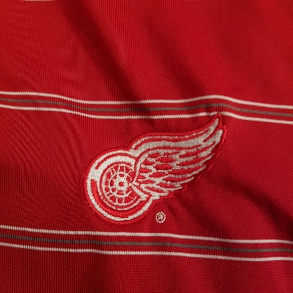 Detroit Red Wings boys size Large polo shirt - Picture 3 of 8
